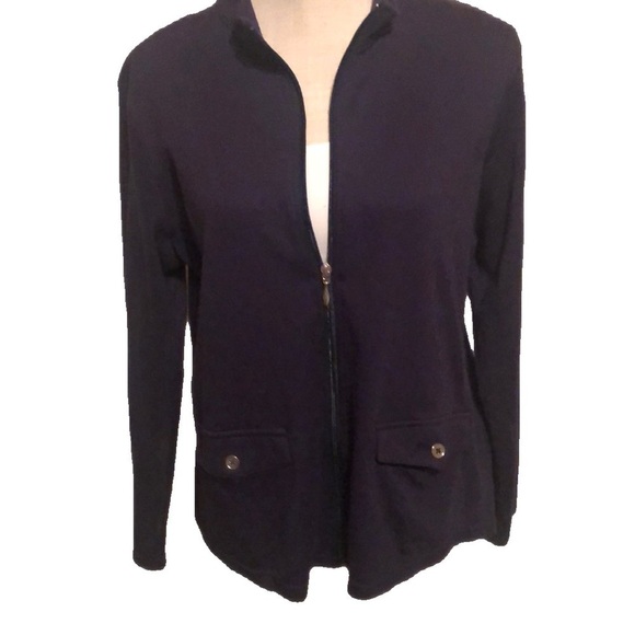 The Tog shop zip up jacket , navy, medium - Picture 1 of 7